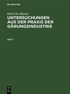 cover image of Emil Chr. Hansen